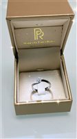 Ring Roberta Piscettaro Gioielleria Woman in White Gold Diamante 0.12 Ct ANSOL12 - ANSOL12